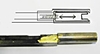 Dual-acton double trussrod 590 mm